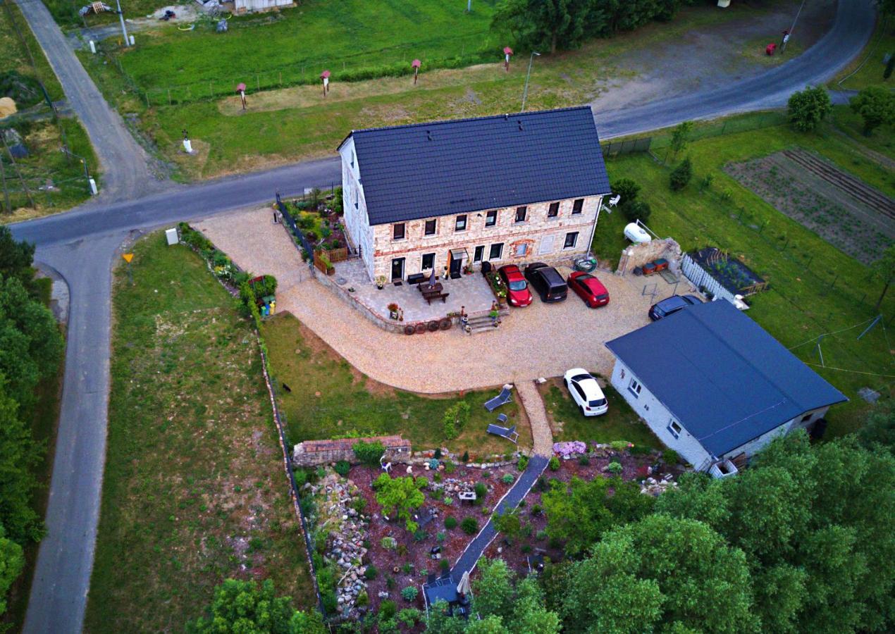 Dom Mili Villa Henrykow Lubanski Buitenkant foto